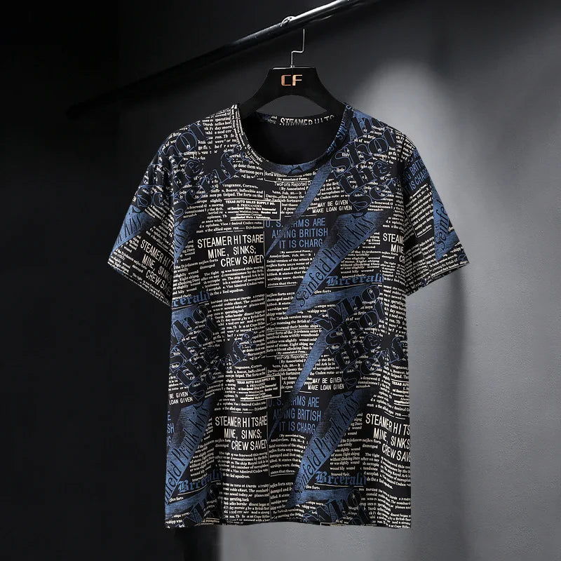 Plus Size Men’s Casual Tee