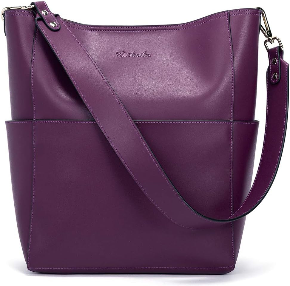 BOSTANTEN Women's Leather Designer Tote and Shoulder Bags