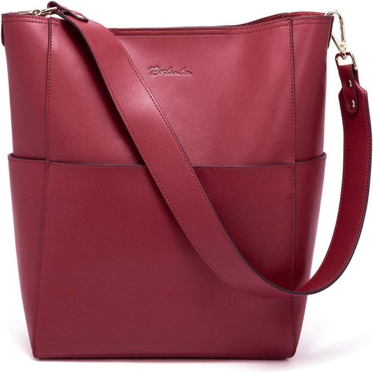 BOSTANTEN Women's Leather Designer Tote and Shoulder Bags