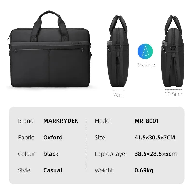 Laptop Bag Men Business Document Hand Bag 14“/15.6”