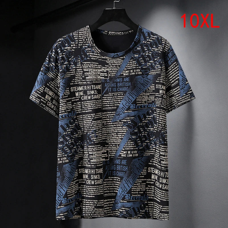 Plus Size Men’s Casual Tee