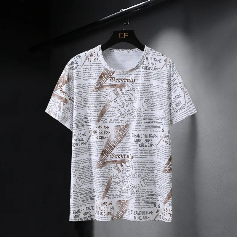 Plus Size Men’s Casual Tee