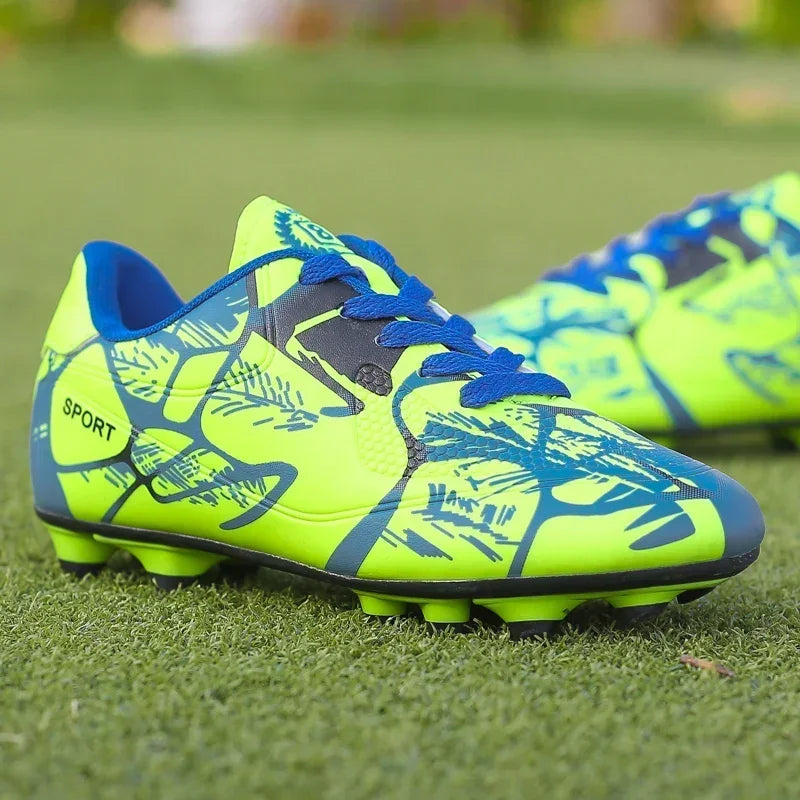Men & Kids Soccer Cleats – Ultralight Non-Slip Football Boots for Training & Match