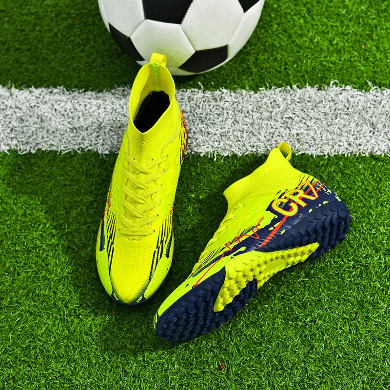 Men’s Soccer Cleats – Non-Slip FG/TF Football Sneakers