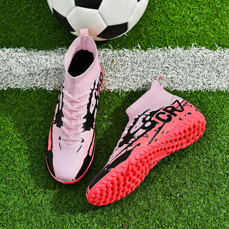 Men’s Soccer Cleats – Non-Slip FG/TF Football Sneakers