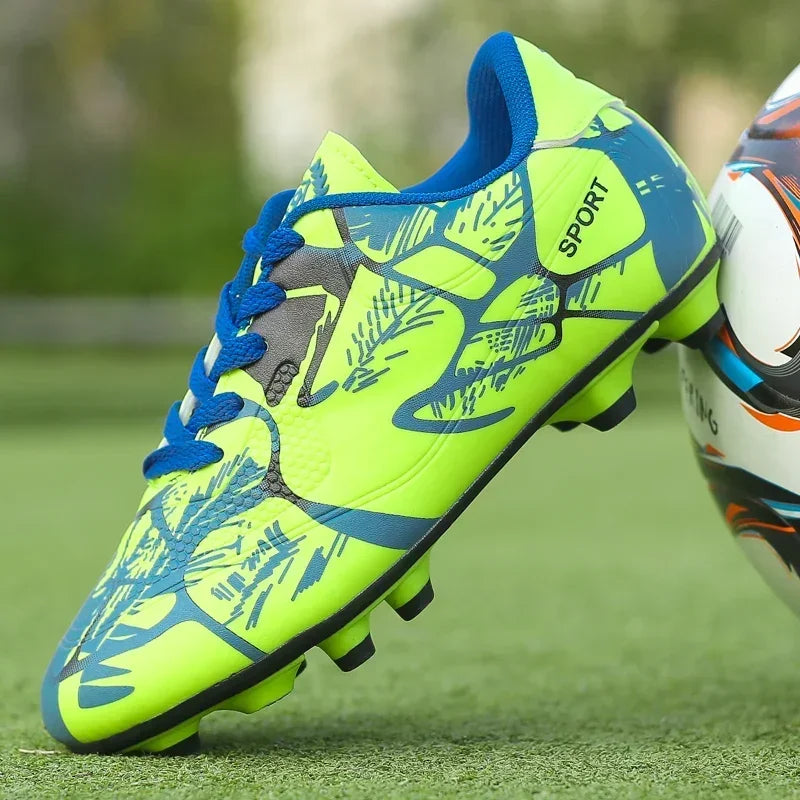 Men & Kids Soccer Cleats – Ultralight Non-Slip Football Boots for Training & Match