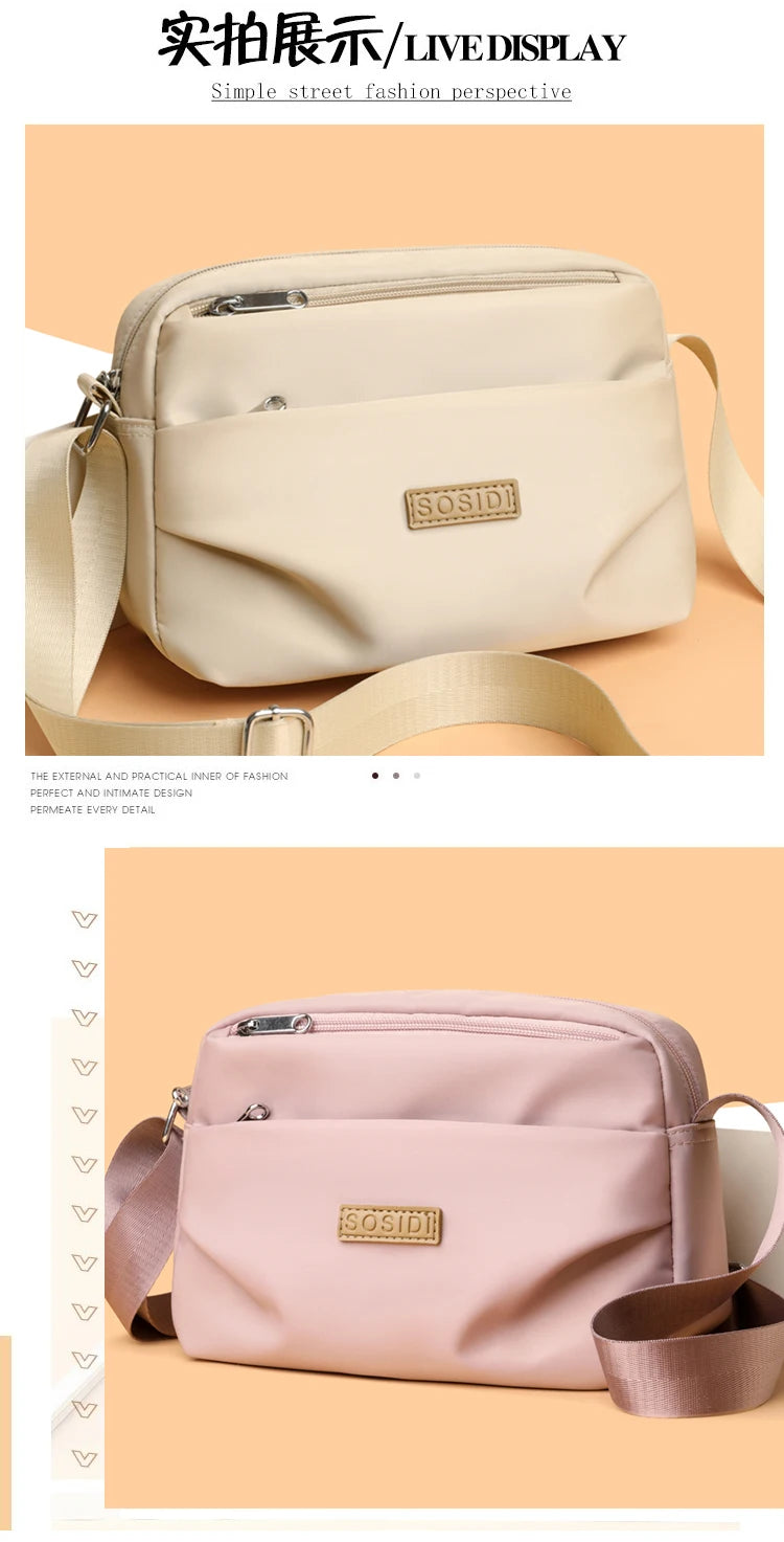 Women’s Waterproof Office Backpack – Large-Capacity Shoulder Bag