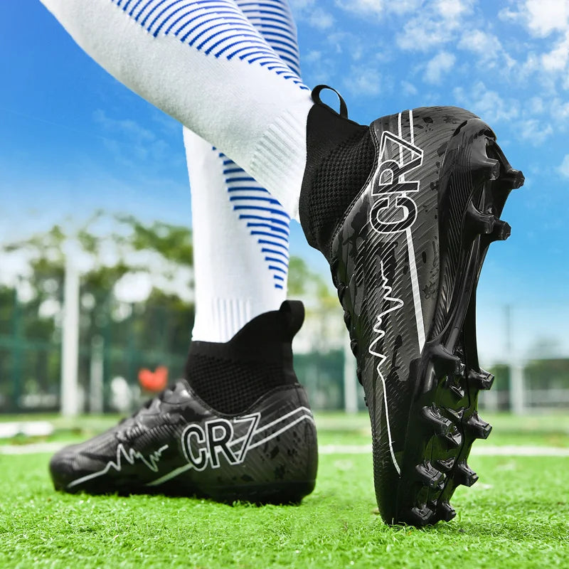 Men’s Soccer Cleats – Non-Slip FG/TF Football Sneakers