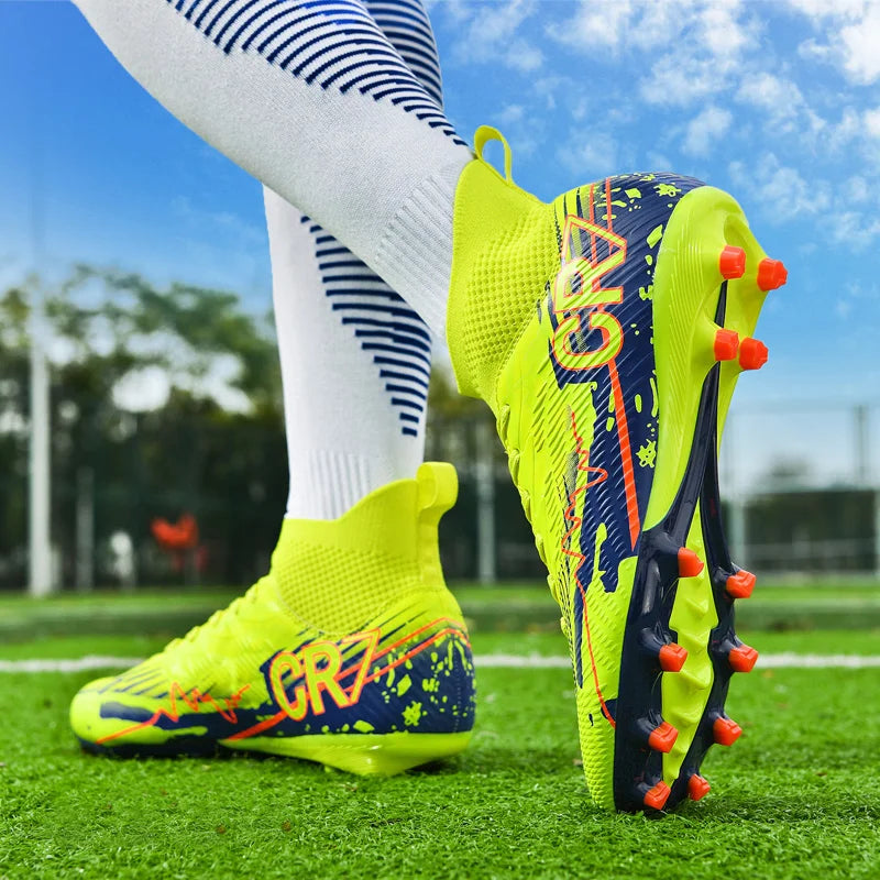 Men’s Soccer Cleats – Non-Slip FG/TF Football Sneakers