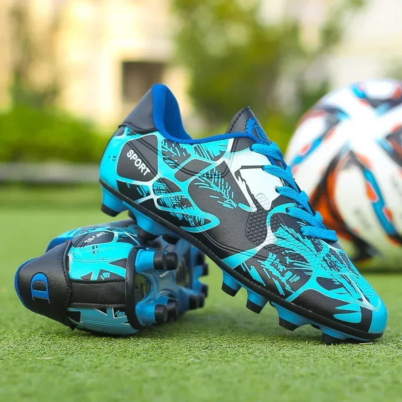 Men & Kids Soccer Cleats – Ultralight Non-Slip Football Boots for Training & Match