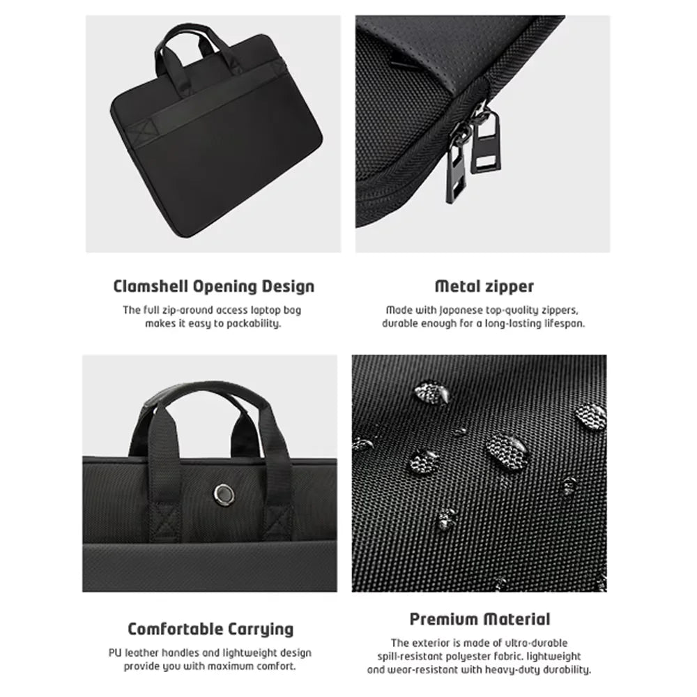 Portable Laptop Sleeve & Briefcase 14–15.6 Inch