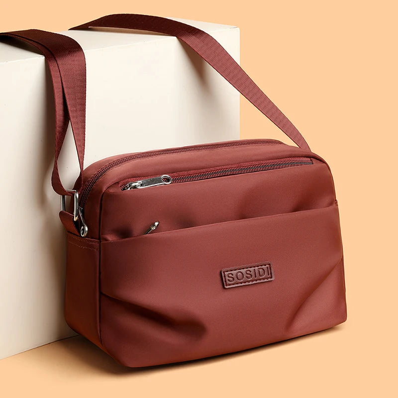 Women’s Waterproof Office Backpack – Large-Capacity Shoulder Bag