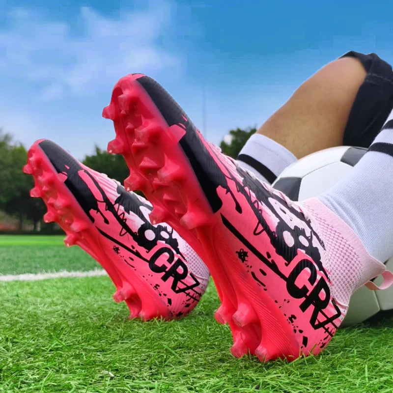 Men’s Soccer Cleats – Non-Slip FG/TF Football Sneakers