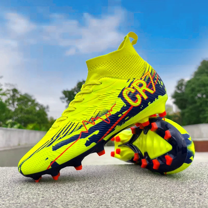 Men’s Soccer Cleats – Non-Slip FG/TF Football Sneakers
