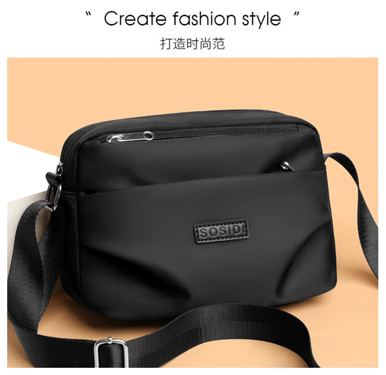 Women’s Waterproof Office Backpack – Large-Capacity Shoulder Bag