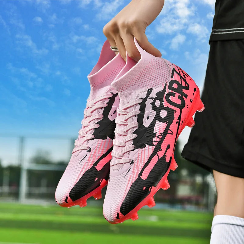 Men’s Soccer Cleats – Non-Slip FG/TF Football Sneakers