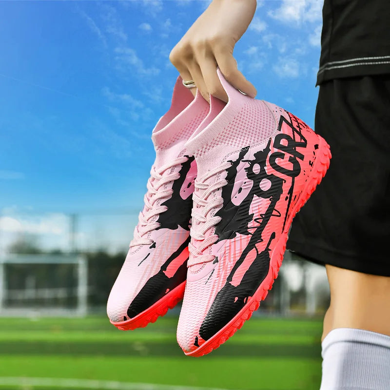 Men’s Soccer Cleats – Non-Slip FG/TF Football Sneakers
