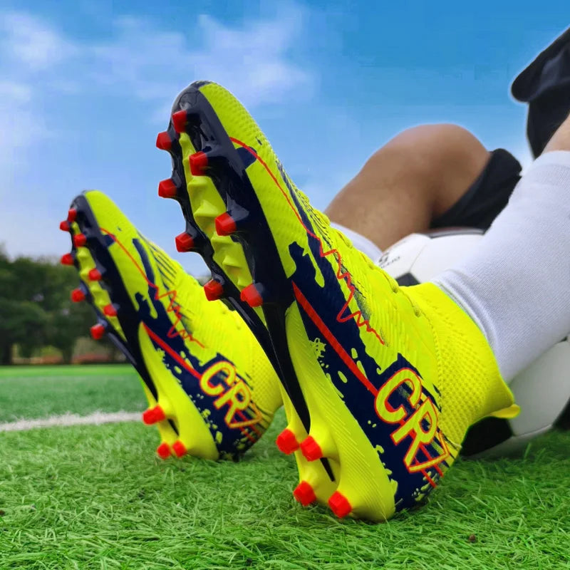 Men’s Soccer Cleats – Non-Slip FG/TF Football Sneakers