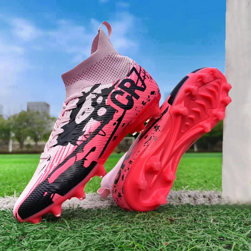 Men’s Soccer Cleats – Non-Slip FG/TF Football Sneakers