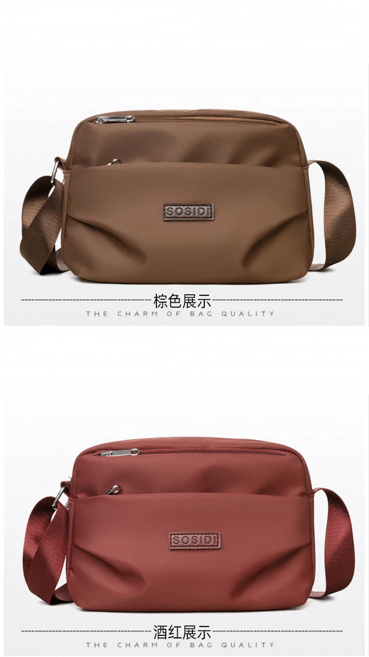 Women’s Waterproof Office Backpack – Large-Capacity Shoulder Bag