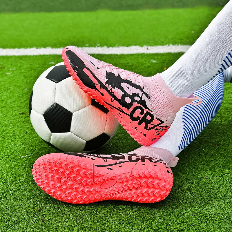 Men’s Soccer Cleats – Non-Slip FG/TF Football Sneakers