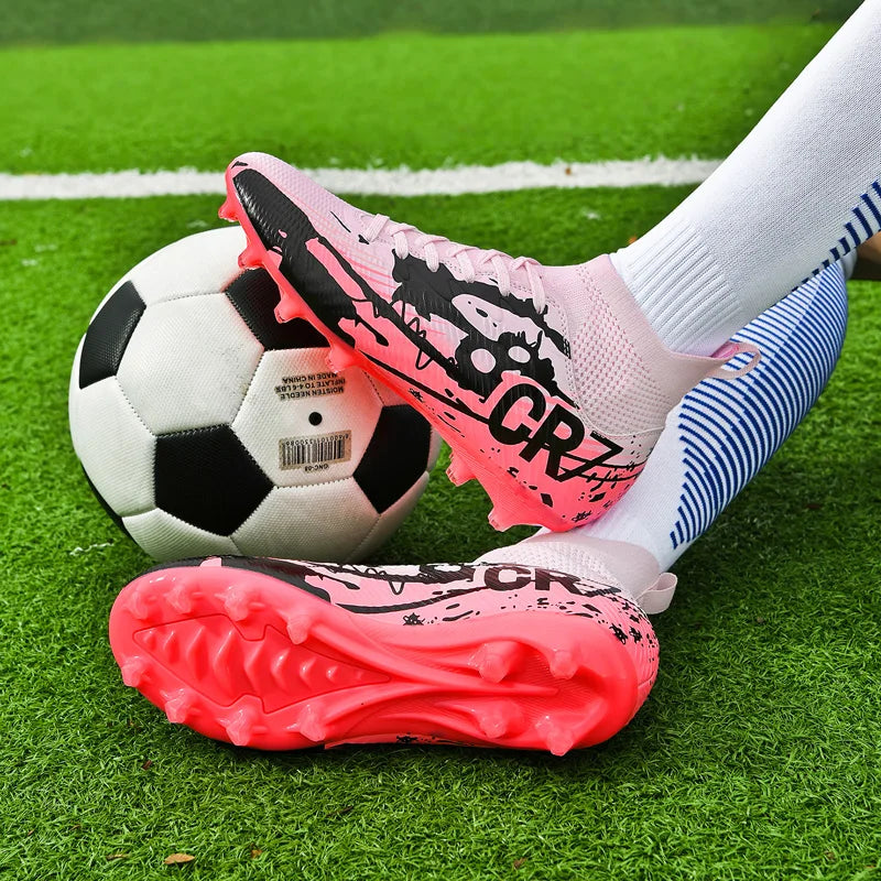 Men’s Soccer Cleats – Non-Slip FG/TF Football Sneakers