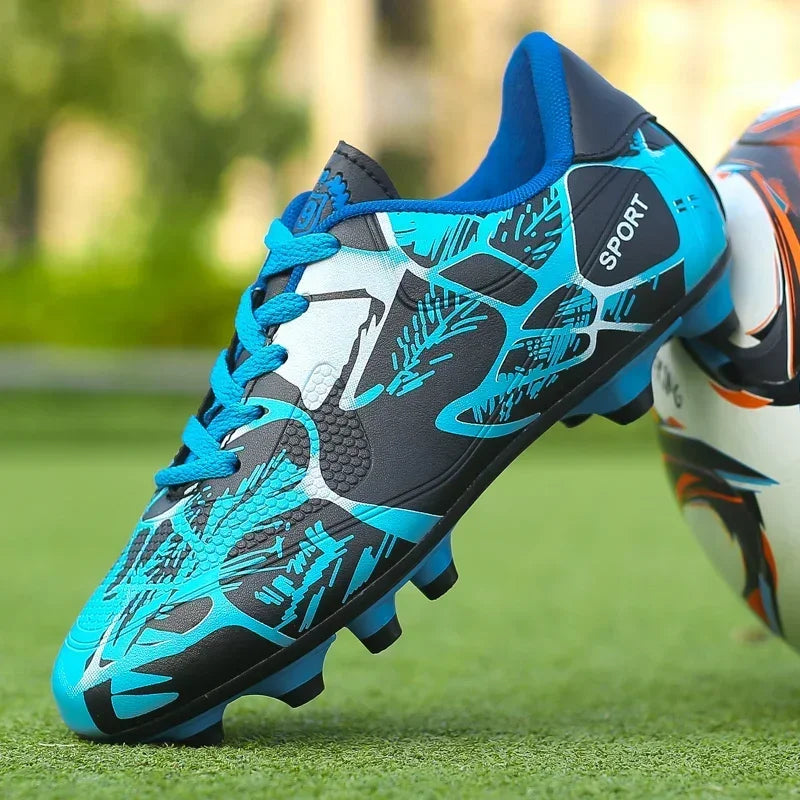 Men & Kids Soccer Cleats – Ultralight Non-Slip Football Boots for Training & Match