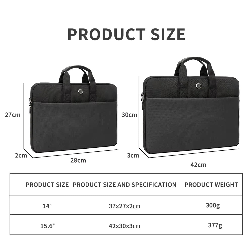 Portable Laptop Sleeve & Briefcase 14–15.6 Inch
