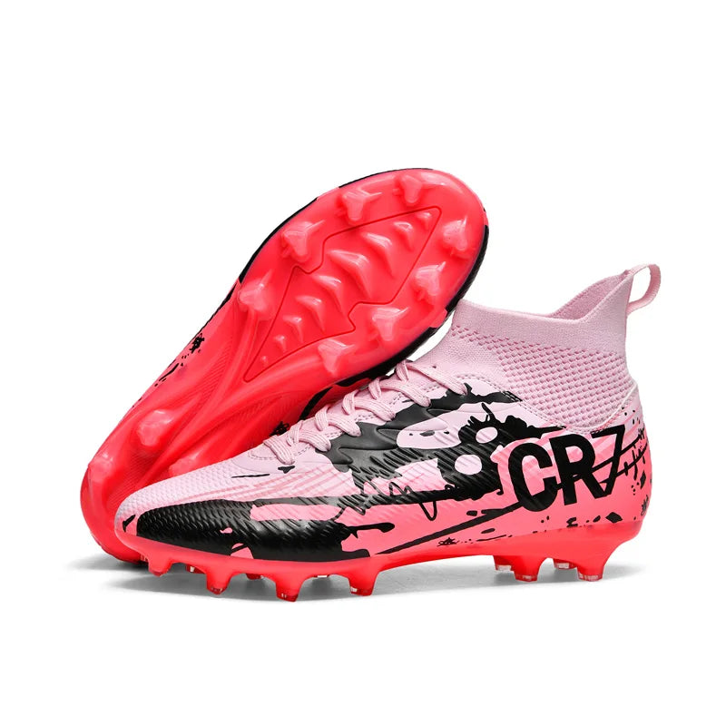Men’s Soccer Cleats – Non-Slip FG/TF Football Sneakers