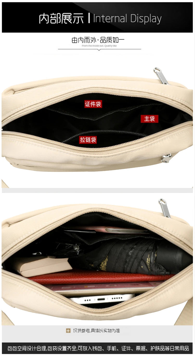 Women’s Waterproof Office Backpack – Large-Capacity Shoulder Bag