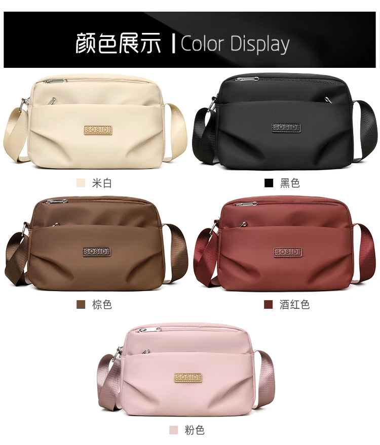 Women’s Waterproof Office Backpack – Large-Capacity Shoulder Bag