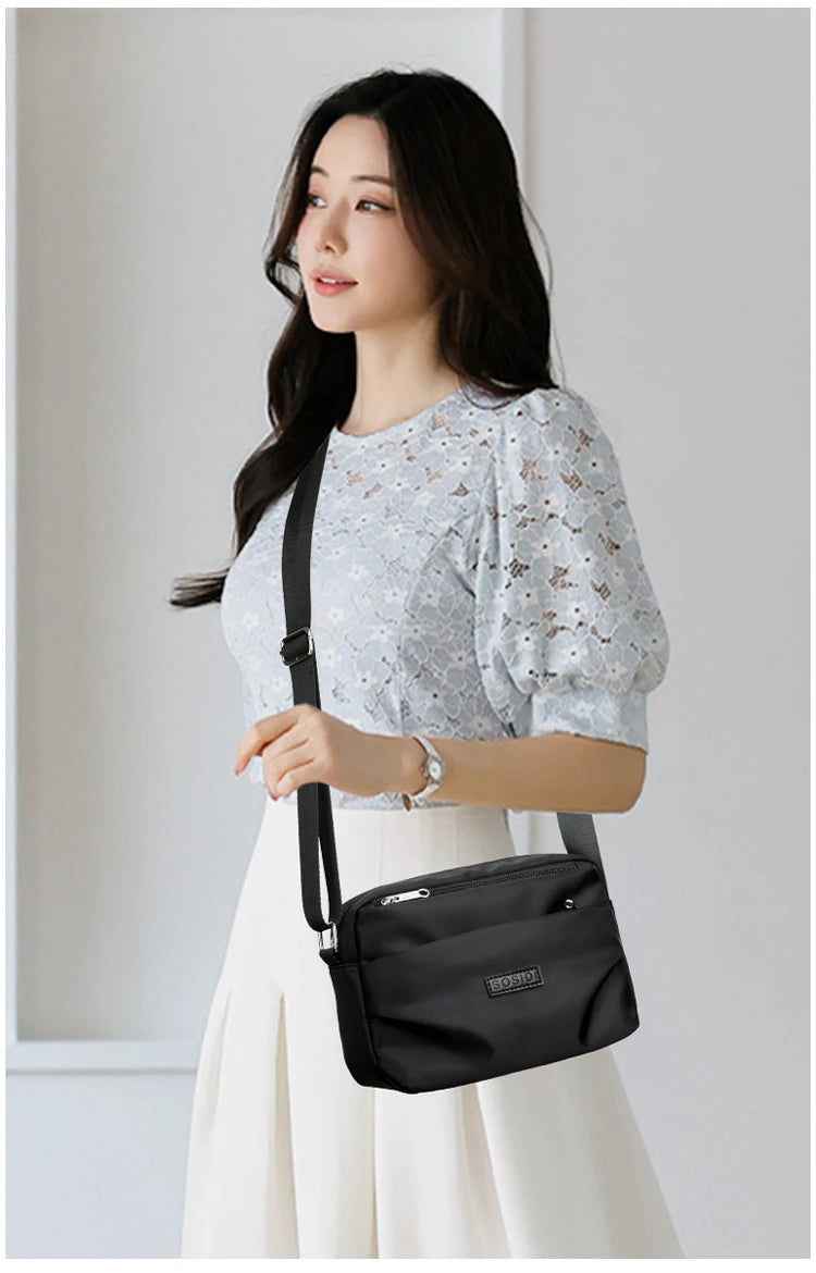 Women’s Waterproof Office Backpack – Large-Capacity Shoulder Bag