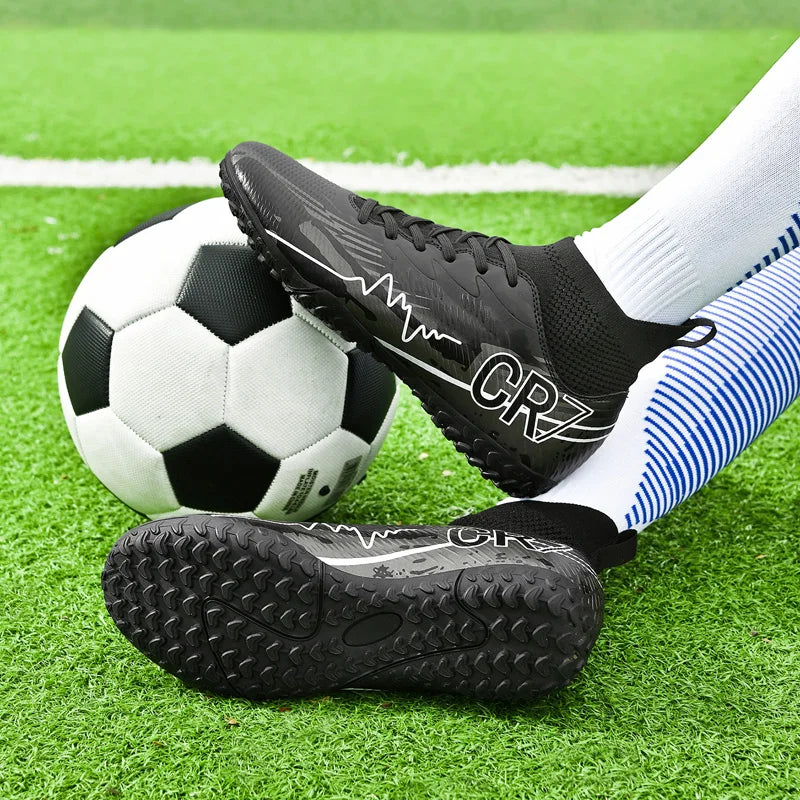 Men’s Soccer Cleats – Non-Slip FG/TF Football Sneakers