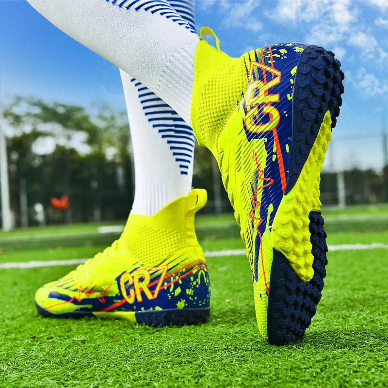 Men’s Soccer Cleats – Non-Slip FG/TF Football Sneakers