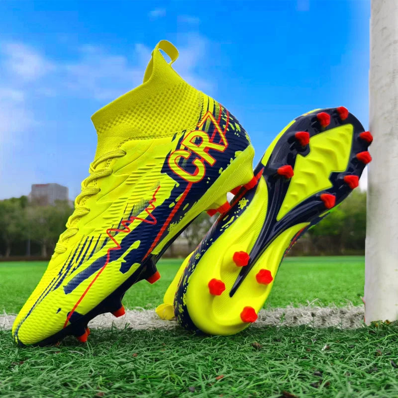 Men’s Soccer Cleats – Non-Slip FG/TF Football Sneakers